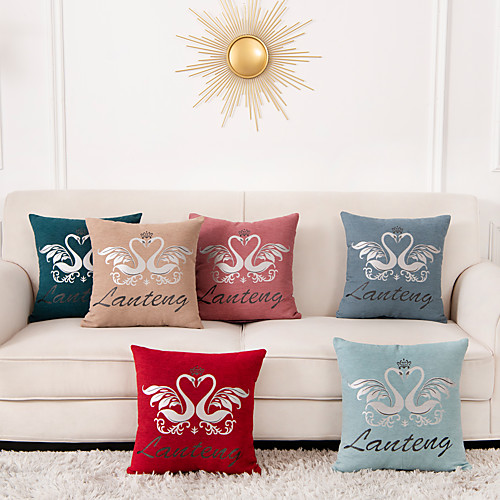 

1pc Cushion Cover 45x45cm Flannel Embossed