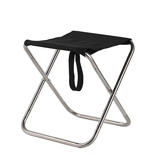 

Camping Stool Multifunctional Portable Breathable Ultra Light (UL) Stainless Steel for 1 person Fishing Beach Camping Traveling Autumn / Fall Winter Black Grey