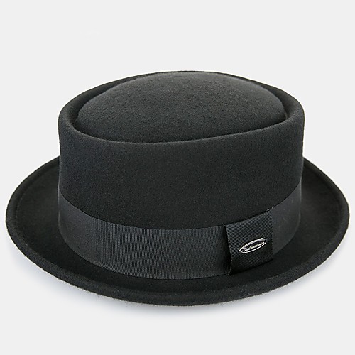 

Fashion Wool Hats with Trim 1 Piece Party / Evening / Casual Headpiece