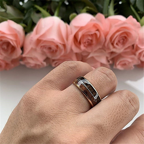 

Ring Mixed Color Rose Gold Silver Stainless Steel Arrow Stylish European Trendy 1pc 6 7 8 9 10