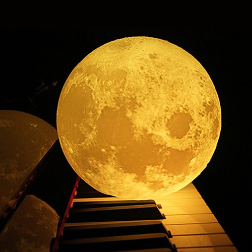 

Night Light Moon LED Lighting Glow Battery Batteries Powered for Birthday Gifts and Party Favors 1 pcs Festival