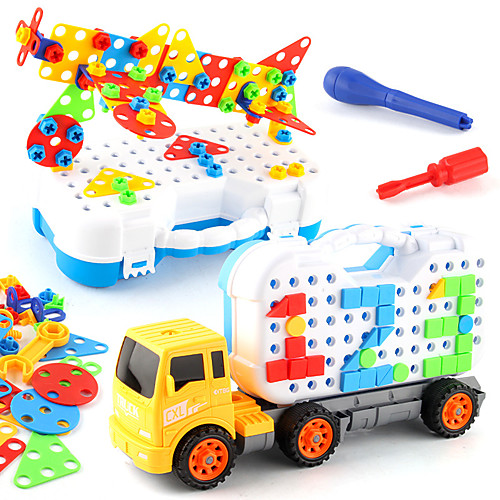 

Toy Car Transporter Truck Transformable Cartoon Toy Adorable ABSPC Mini Car Vehicles Toys for Party Favor or Kids Birthday Gift 246 pcs / Colorful / Hand-made / Parent-Child Interaction