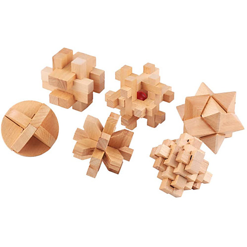 

Speed Cube Set Magic Cube IQ Cube Wood Building Blocks Jigsaw Puzzle Wooden Puzzle Puzzle Cube Fun IQ Test Classic Kid's Toy Gift / Educational Toy