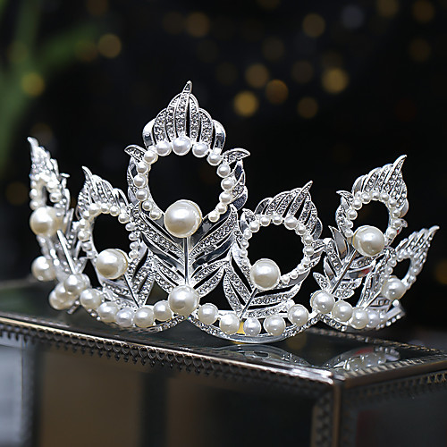 

Wedding Alloy Tiaras with Metal 1 Piece Wedding / Party / Evening Headpiece