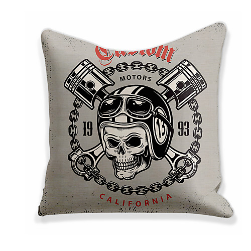 

Cushion Cover 1PC Linen Soft Decorative Square Throw Pillow Cover Cushion Case Pillowcase for Sofa Bedroom 45 x 45 cm (18 x 18 Inch) Superior Quality Machine Washable