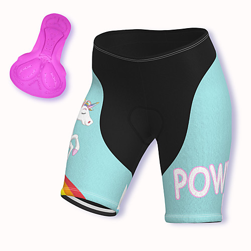 

21Grams Women's Cycling Shorts Spandex Bike Padded Shorts / Chamois Breathable Sports Sky Blue Mountain Bike MTB Road Bike Cycling Clothing Apparel Bike Wear / Stretchy / Athleisure