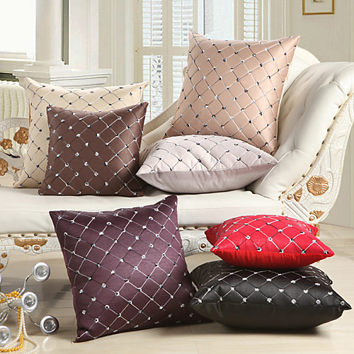 

1pc Cushion Cover 45x45cm Polyester Embossed