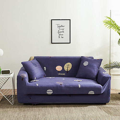 

Sofa Cover Plants / Print / Floral Yarn Dyed Polyester Slipcovers