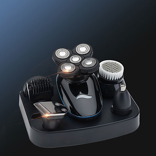 

Full Body Washing 5-in-1 Shaver Machine Rechargeable Electric Shaver Five-blade Smart