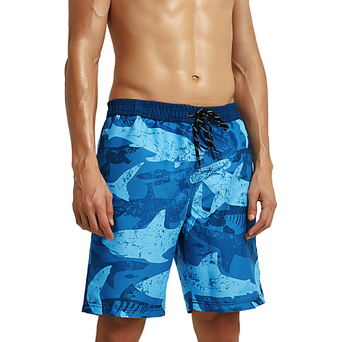 

Men's Swim Shorts Swim Trunks Board Shorts Breathable Quick Dry Drawstring - Swimming Surfing Water Sports Summer