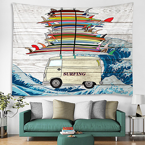 

Wall Tapestry Art Decor Blanket Curtain Hanging Home Bedroom Living Room Decoration and Modern and Beach Theme