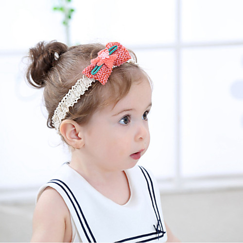 

Girls' For Birthday Party Festival Bowknot Fabric Rainbow 1pc
