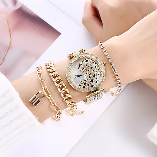 

Women's Steel Band Watches Analog Quartz Minimalist Creative Large Dial
