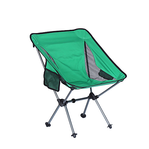 

Beach Chair Camping Chair with Side Pocket Portable Ultra Light (UL) Foldable Washable Aluminum Alloy Oxford for 1 person Fishing Camping Camping / Hiking / Caving Outdoor Autumn / Fall Spring Green