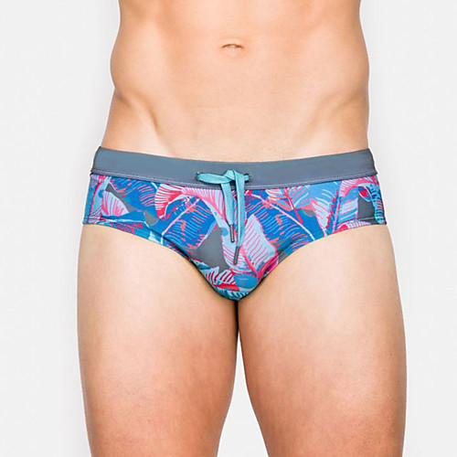 

Men's Swim Shorts Swim Trunks Nylon Board Shorts Breathable Quick Dry Drawstring - Swimming Surfing Water Sports Painting Summer