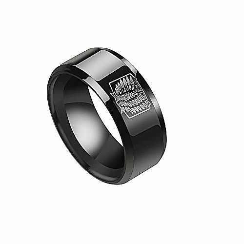 

Attack on Titan Survey Corps Ring Jiyuu no Tsubasa Shingeki No Kyojin Anime Cosplay,7.5