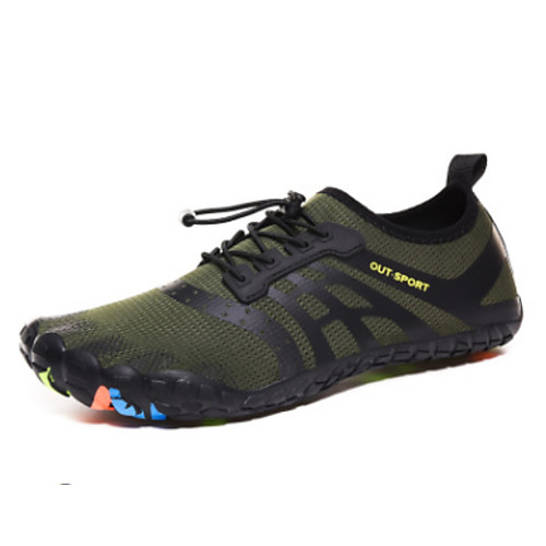 

Men's Sandals Casual Daily Outdoor Walking Shoes Upstream Shoes Elastic Fabric Breathable Non-slipping Black / Gold Black Blue Summer