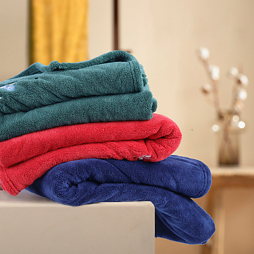 

Superior Quality Bath Towel, Fashion 100% Coral Fleece Bathroom 1 pcs