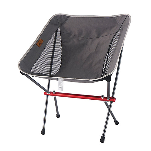 

Camping Chair Multifunctional Portable Breathable Ultra Light (UL) Aluminum Alloy for 1 person Fishing Beach Camping Autumn / Fall Winter Black Grey