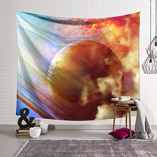 

Wall Tapestry Art Decor Blanket Curtain Hanging Home Bedroom Living Room Modern Colourful Sky Galaxy