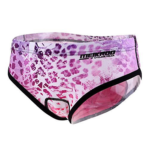 

ladies breathable cycling underpants 3d gel padded cycling riding briefs knickers (xl (w. 30.7 -43.3 / wt. 55-60kg)