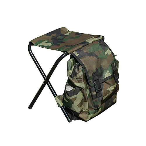 

Camping Stool with Side Pocket Multifunctional Portable Breathable Ultra Light (UL) Oxford for 1 person Fishing Beach Camping Traveling Autumn / Fall Winter Camouflage