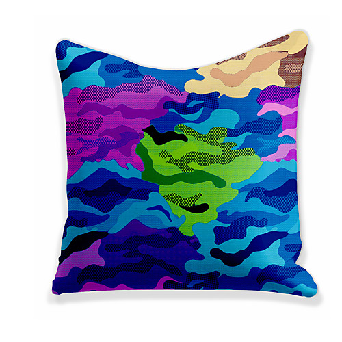 

Cushion Cover 1PC Linen Soft Decorative Square Throw Pillow Cover Cushion Case Pillowcase for Sofa Bedroom 45 x 45 cm (18 x 18 Inch) Superior Quality Machine Washable