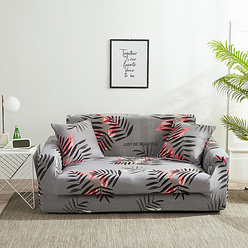 

Sofa Cover Plants / Print / Floral Yarn Dyed Polyester Slipcovers