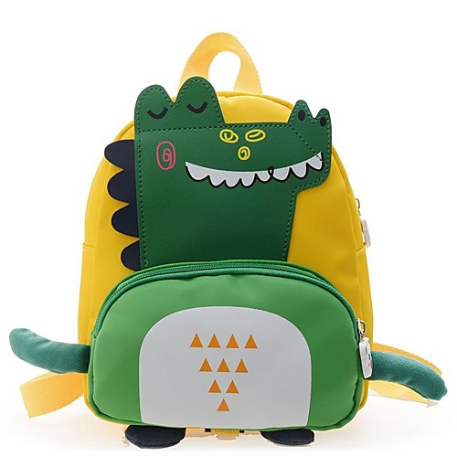 

Boys' Girls' Nylon Mini Backpack Breathable Zipper Daily Black Blue Red Yellow Green