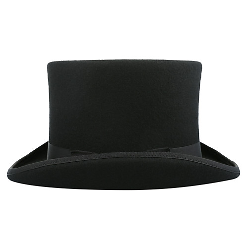 

Elegant Vintage Inspired Wool Hats with Bowknot / Solid 1 Piece Party / Evening / Casual Headpiece
