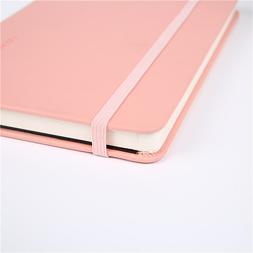 

new candy-colored diary, rubber band strap, student notebook, office bookkeeping customization