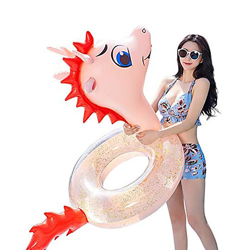 

Inflatable Pool Float Lounge Raft Ride on PVC / Vinyl Dragon Animal Water fun Party Favor Summer Beach Swimming 1 pcs Boys and Girls Kid's Adults'