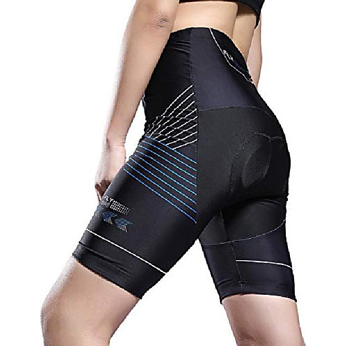 

women's cycling shorts padded bike shorts (black, small)