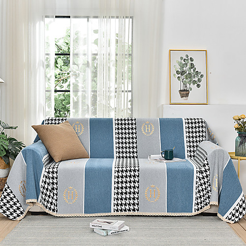

Sofa Cover Geometric Printed Polyester / Cotton Slipcovers