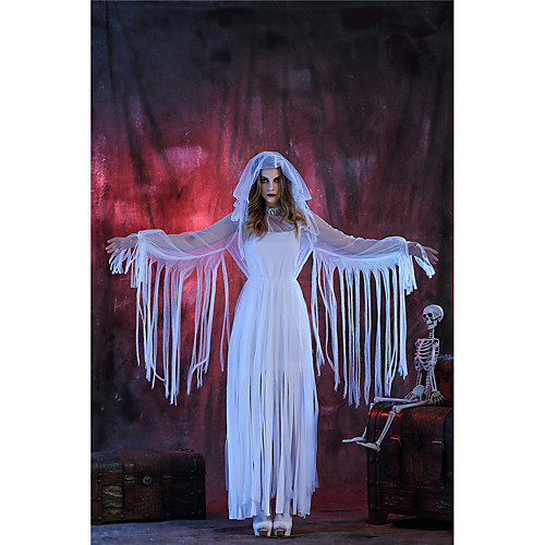 

Dance Costumes Dress Lace Tassel Women's Party Performance Long Sleeve Spandex Polyester