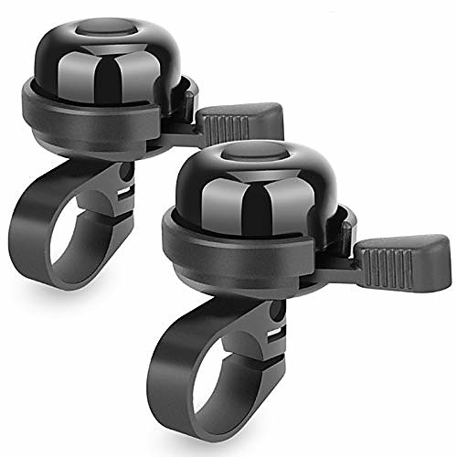 

prigvot 2pcs superior bike bell, brass bicycle bell, clear noticeable sound bike bells for adults