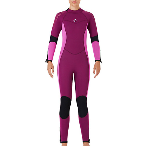 

Women's Rash Guard Diving Swimsuit Tummy Control Push Up Slim Solid Color Color Block Black Red Yellow Swimwear Bodysuit Scoop Neck Bathing Suits New Neutral Sports
