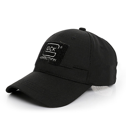 

Men's Cap Fishing Hat Hunting Hat Portable Ultraviolet Resistant Breathability Comfortable Solid Color Spring & Fall Terylene Hunting Fishing Camping / Hiking / Caving Everyday Use Black Grey Green