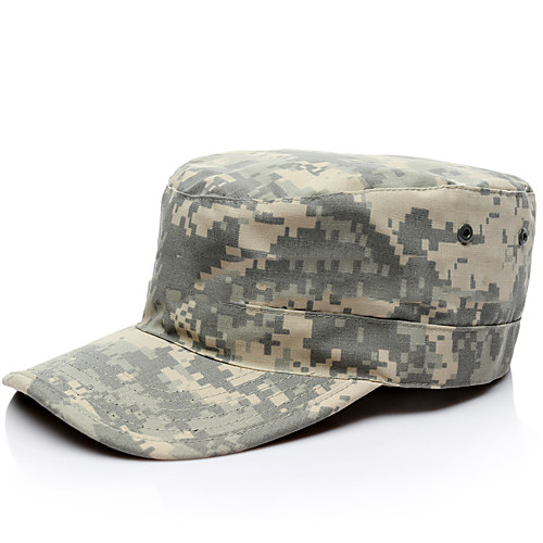 

Men's Cap Fishing Hat Hunting Hat Portable Ultraviolet Resistant Breathability Comfortable Solid Color Spring & Fall Terylene Hunting Fishing Camping / Hiking / Caving Everyday Use Camouflage Color