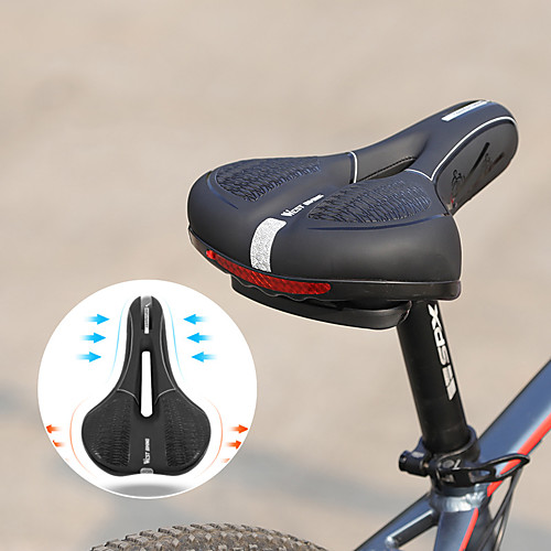 

Bike Saddle / Bike Seat Breathable Soft Comfortable Professional PVC(PolyVinyl Chloride) PC Cycling Road Bike Mountain Bike MTB Recreational Cycling Black / Red Black