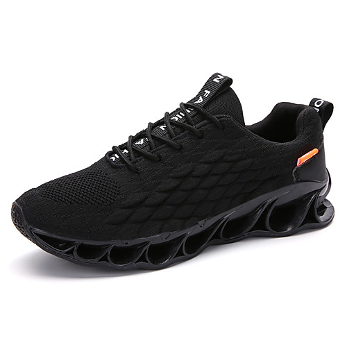 

Men's Trainers Athletic Shoes Sporty Athletic Running Shoes Basketball Shoes Tissage Volant Non-slipping Height-increasing Shock Absorbing Booties / Ankle Boots White Black Red Spring Summer