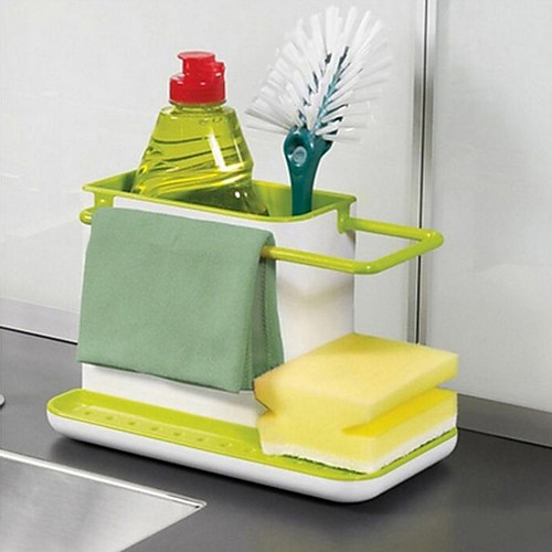 

Kitchen Box Draining Rack Dish Self Draining Sink Storage Rack Kitchen Organizer Stands Utensils Towel Bar Towel Rack