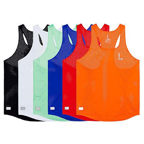 

0ZL Men's Sleeveless Running Tank Top Racerback Vest / Gilet Tee Tshirt Singlet Athletic Summer Moisture Wicking Quick Dry Breathable Gym Workout Running Active Training Jogging Exercise Sportswear