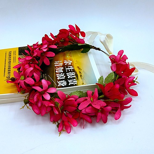 

Cute Sweet Fabric Headpiece with Petal 1 Piece Special Occasion / Party / Evening Headpiece