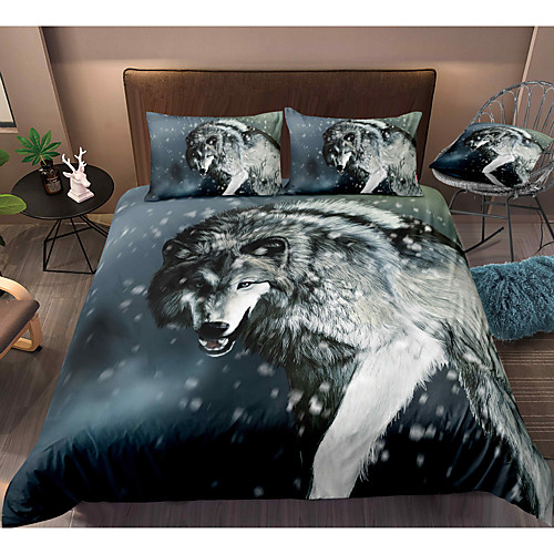 

3-Piece Duvet Cover Set Hotel Bedding Sets Comforter Cover with Soft Lightweight Microfiber, Include 1 Duvet Cover, 2 Pillowcases for Double/Queen/King(1 Pillowcase for Twin/Single)