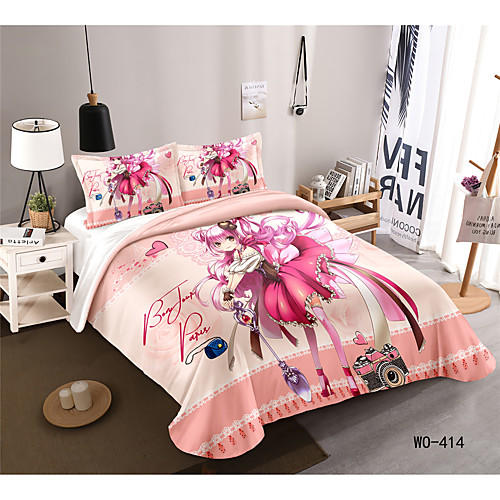 

3-Piece Duvet Cover Set Hotel Bedding Sets Comforter Cover with Soft Lightweight Microfiber, Include 1 Duvet Cover, 2 Pillowcases for Double/Queen/King