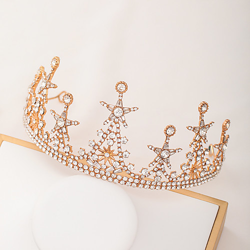 

Wedding Alloy Tiaras with Metal 1 Piece Wedding / Party / Evening Headpiece