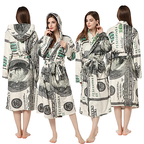 

Adults' Kigurumi Pajamas Dollar Onesie Pajamas Flannel Fabric Gray Cosplay For Men and Women Animal Sleepwear Cartoon Festival / Holiday Costumes