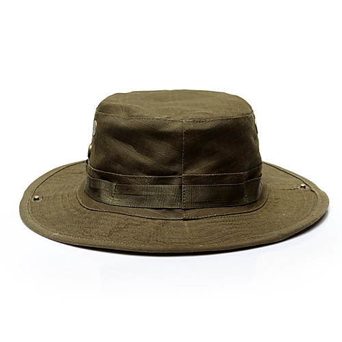 

Men's Sun Hat Hiking Hat Bucket Hat Outdoor Packable UV Sun Protection Windproof UPF50 Spring Summer Camo / Camouflage Cotton Camping / Hiking Hunting Fishing Camouflage Color Jungle camouflage