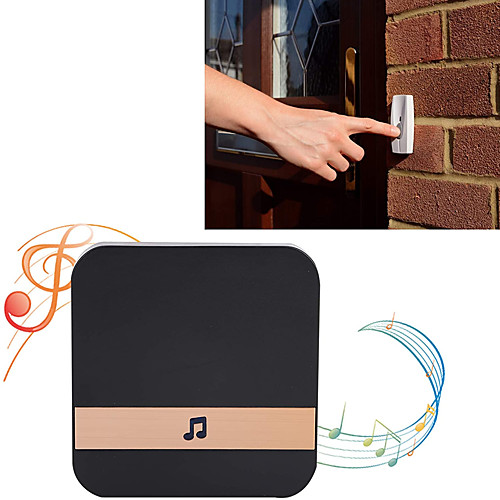 

Wireless Doorbell Sensor Chime Door Window Alarm Ding-Dong Chime Compatible for SARCCH MOUNTDOG DEBARK Smart Doorbell Home Security (Only Dingdong Doorbell Chime)
